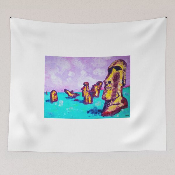 Item preview, Easter Island. Moai designed and sold by Natalia_Shchip.
