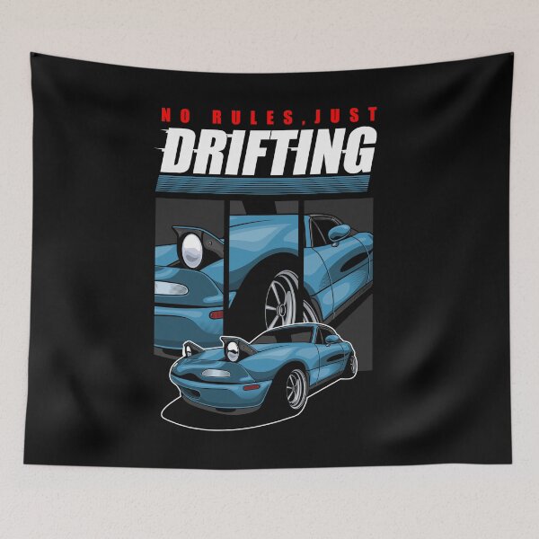 Item preview, Drifting car Tshirt designed and sold by Velocitiy.