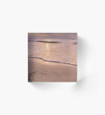 10004 Beach Pastel 2 Acrylic Block