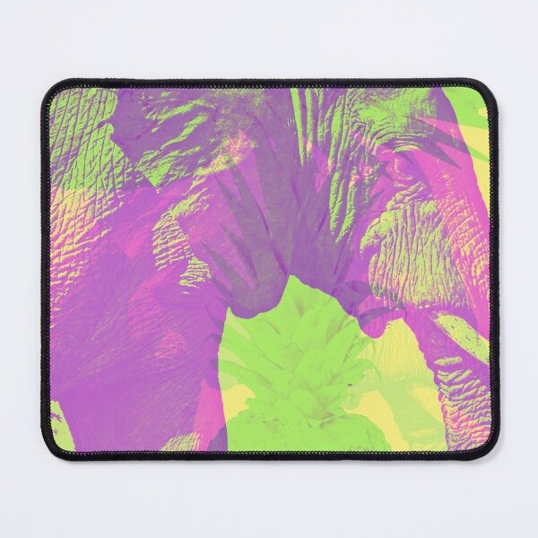Item preview, ELEFANT - ANIMAL ART - ART - COLLAGE - PINEAPPLE - COLORFUL designed and sold by Tropical Blood.