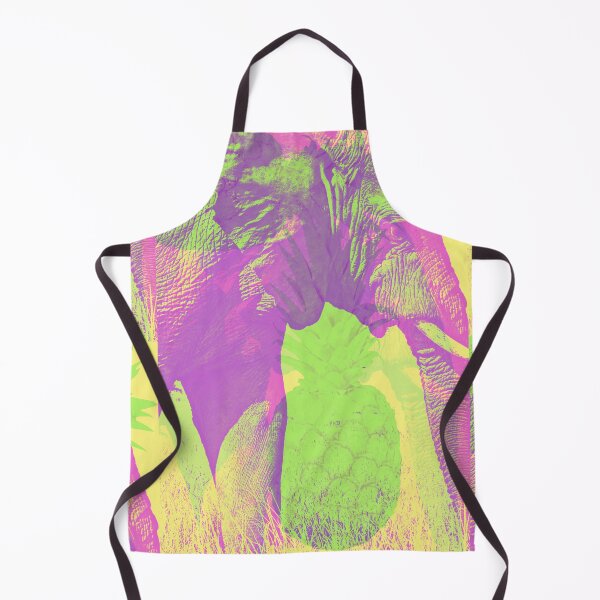 Item preview, ELEFANT - ANIMAL ART - ART - COLLAGE - PINEAPPLE - COLORFUL designed and sold by Tropical Blood.