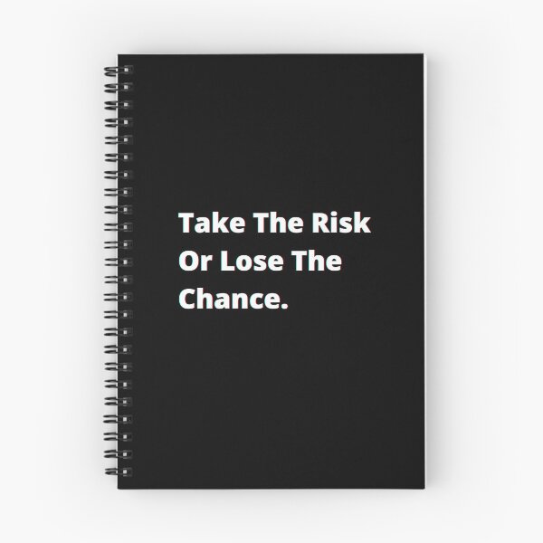 Item preview, Take the risk or lose the chance. designed and sold by PostiveText.