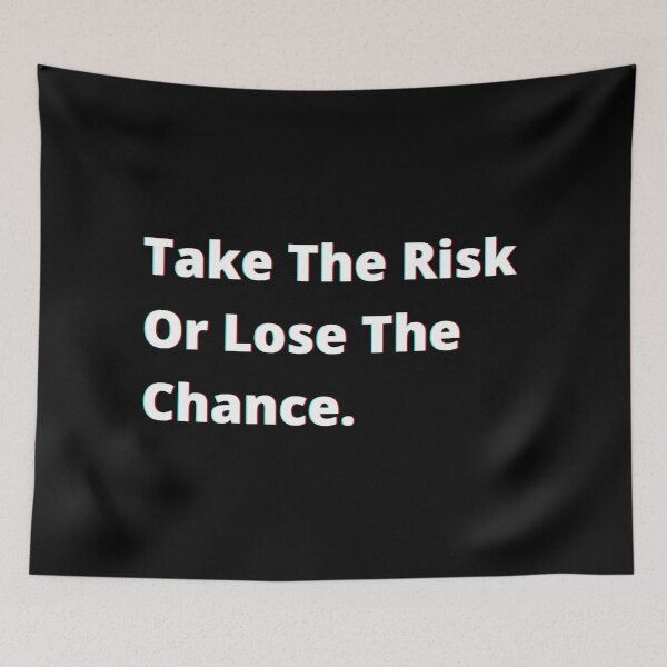 Item preview, Take the risk or lose the chance. designed and sold by PostiveText.