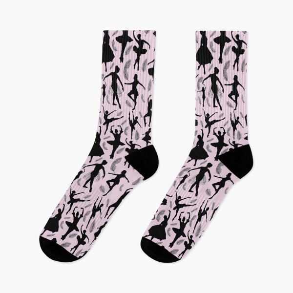 Item preview, Abstract Silhouette Cute Pattern of a Ballerina Dancing Forms - Ballet Dance Lover designed and sold by By Roqia.