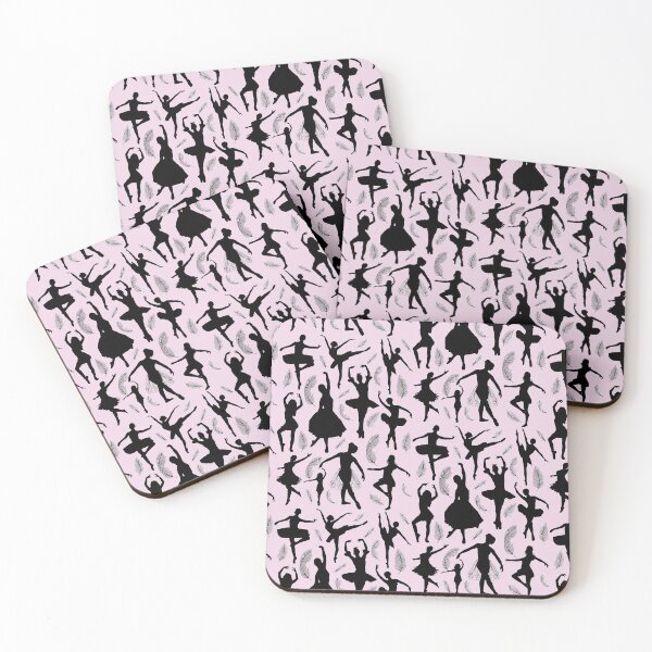 Item preview, Abstract Silhouette Cute Pattern of a Ballerina Dancing Forms - Ballet Dance Lover designed and sold by By Roqia.