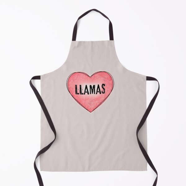 Item preview, Love Llamas | Heart Vintage Pink Coral | Gift For Llama Lovers designed and sold by JooArtPrints ★★★★★.