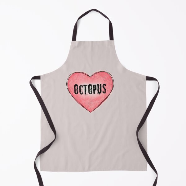 Item preview, Love Octopus | Heart Vintage Pink Coral | Gift For Octopus Lovers designed and sold by JooArtPrints ★★★★★.