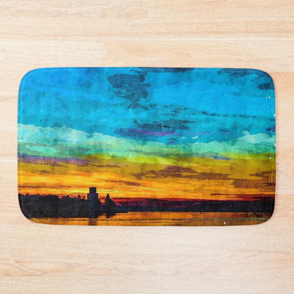 Item preview, Sunset on the Danube River designed and sold by Earth-Magic.