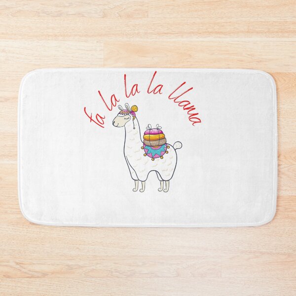 Item preview, Fa La La La Llama Christmas Lights Snowflakes designed and sold by dzairshirts.