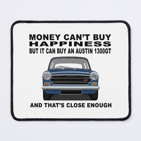 Item preview, Austin 1300GT ADO16 Teal Blue Art Illustration designed and sold by Hamilton illustrations.