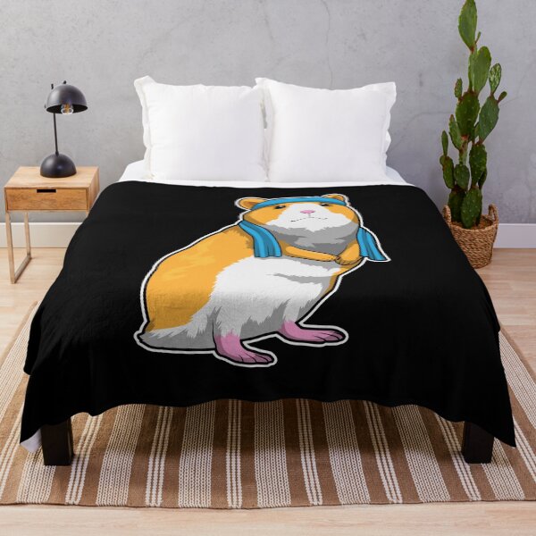Item preview, Hamster at Fitness with Towel designed and sold by Snabdesign84.