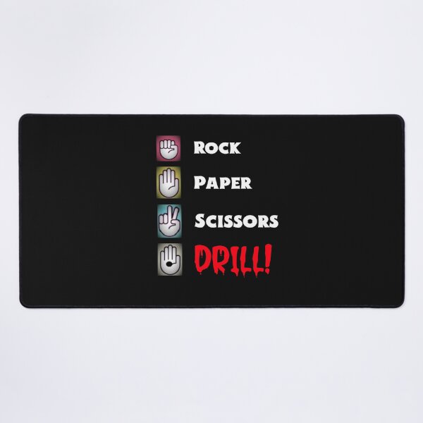 Item preview, Rock Paper Scissors Drill - Woodworking Carpentry Fun Design designed and sold by WoodWorkingInc.