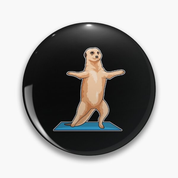 Item preview, Meerkat at Fitness Stretching exercise designed and sold by Snabdesign84.