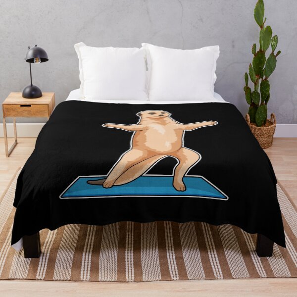 Item preview, Meerkat at Fitness Stretching exercise designed and sold by Snabdesign84.