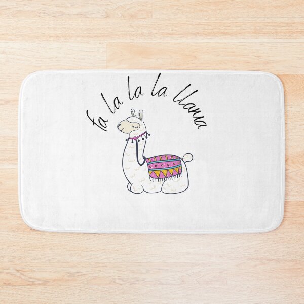 Item preview, Fa La La La Llama Christmas Lights Snowflakes designed and sold by dzairshirts.