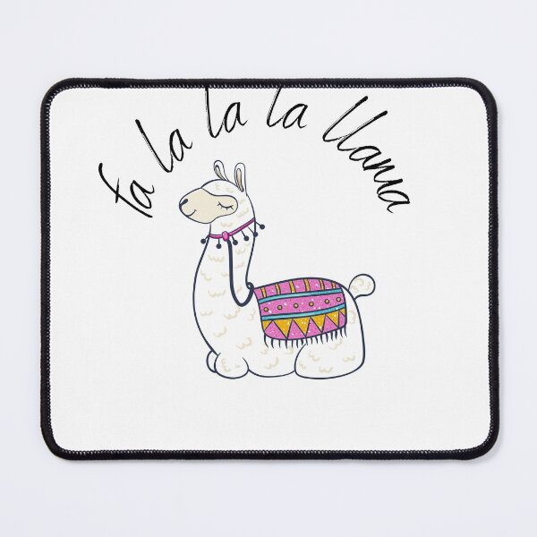 Item preview, Fa La La La Llama Christmas Lights Snowflakes designed and sold by dzairshirts.