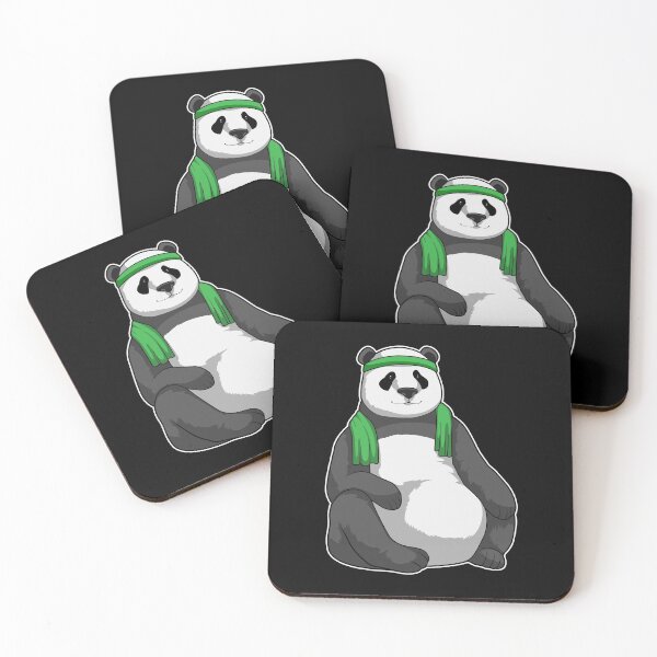 Item preview, Panda at Fitness with Towel designed and sold by Snabdesign84.