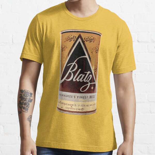 Blatz Beer Can Essential T-Shirt for Sale by Retro City Beer