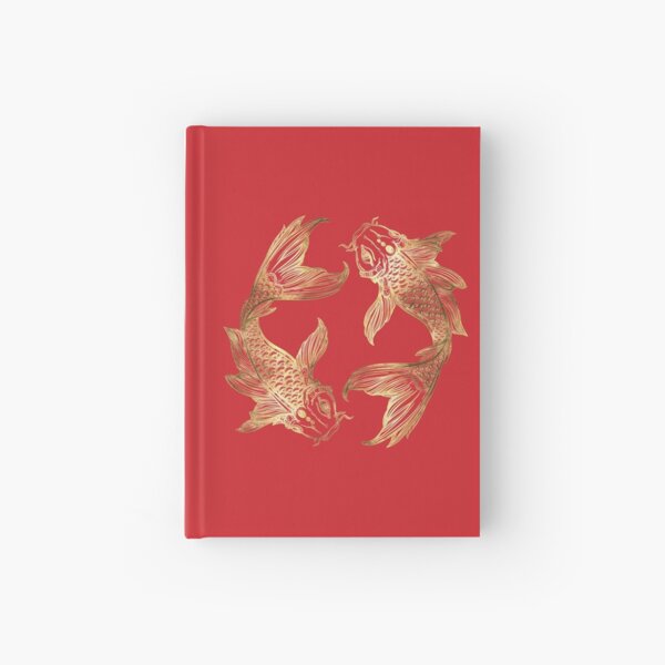 Vista previa del artículo con la obra «Arte japonés de peces koi yin yang - rojo», diseñado y vendido por johnta17.
