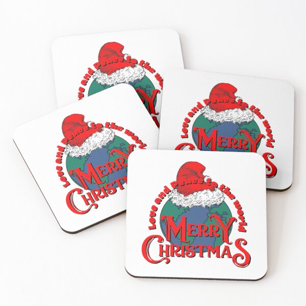 Item preview, Love and Peace to the world Merry Christmas designed and sold by Joricherry.