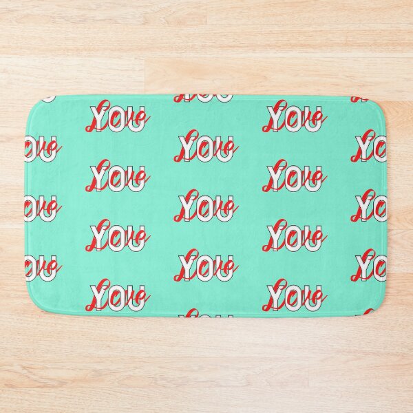 Item preview, Love You Pattern (Red) designed and sold by MCS-Desings.