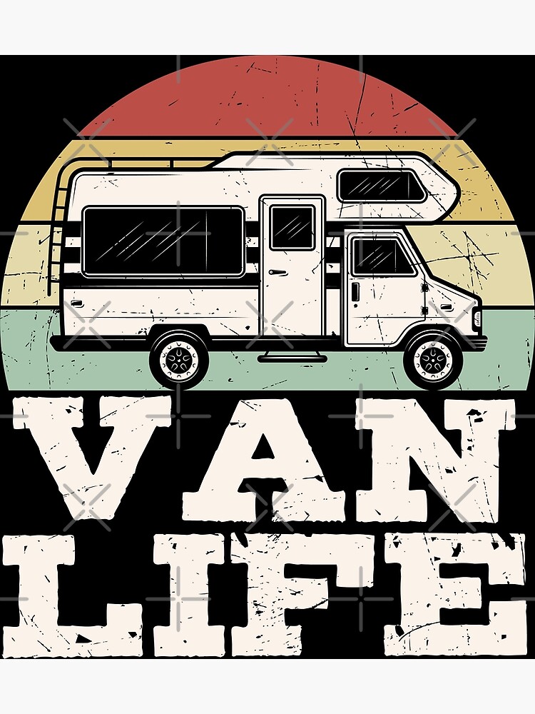 Van Life Outdoor| Camping VSCO Aesthetic Poster