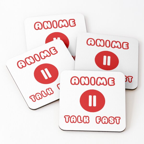 Item preview, Anime Paused Talk Fast designed and sold by Ruwans.