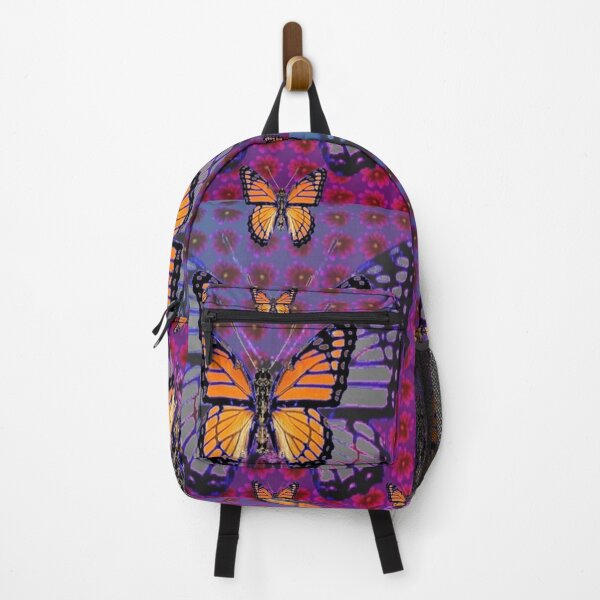 Item preview, MONARCH PATTERNS BUTTERFLIES DESIGN PURPLE-GRAY PATTERN ART designed and sold by sharlesart.