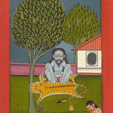 Hatha Yoga from the Joga Pradīpikā (19th century) Poster for Sale by Hanna  Hanuman