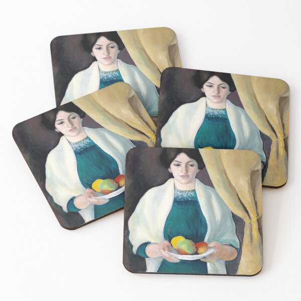 Item preview, Portrait of the Artist's Wife (1909) By August Macke designed and sold by Designedbysm.