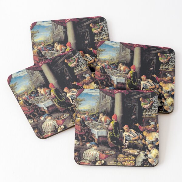 Item preview, The Feast of Anthony and Cleopatra - Leandro Bassano designed and sold by brushandframes.