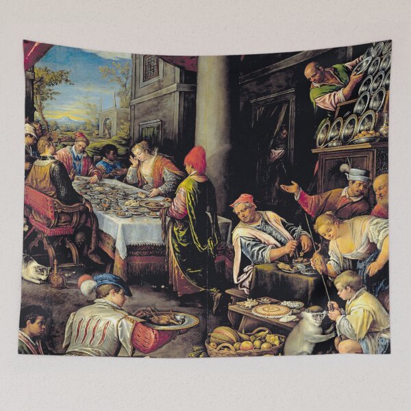 Item preview, The Feast of Anthony and Cleopatra - Leandro Bassano designed and sold by brushandframes.
