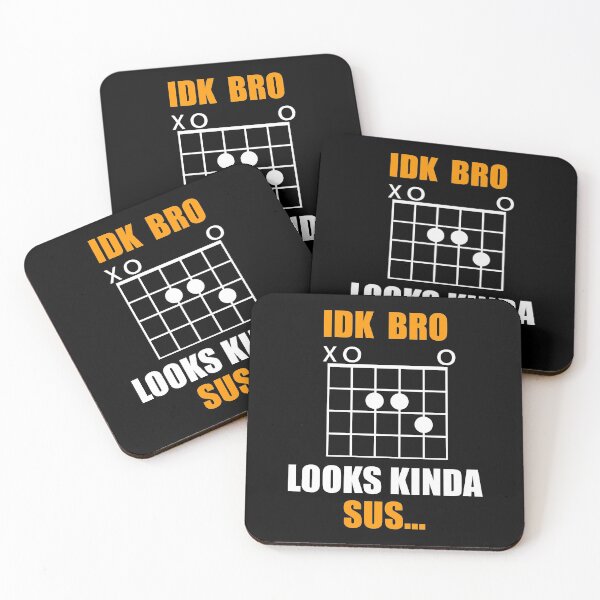 Item preview, IDK Bro Looks Kinda Sus Funny Guitarist Sus Chord designed and sold by PayoutStream.
