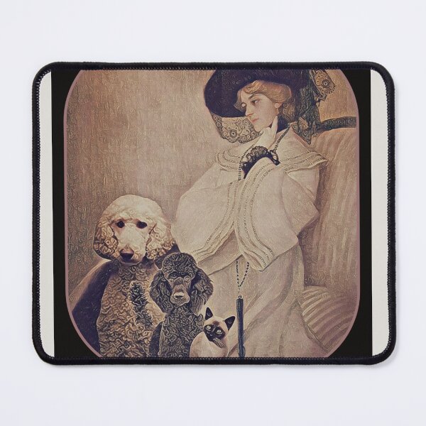 Item preview, Two Poodles, a  Siamese Cat and a Classy Lady designed and sold by Lisa Marie Mercer.
