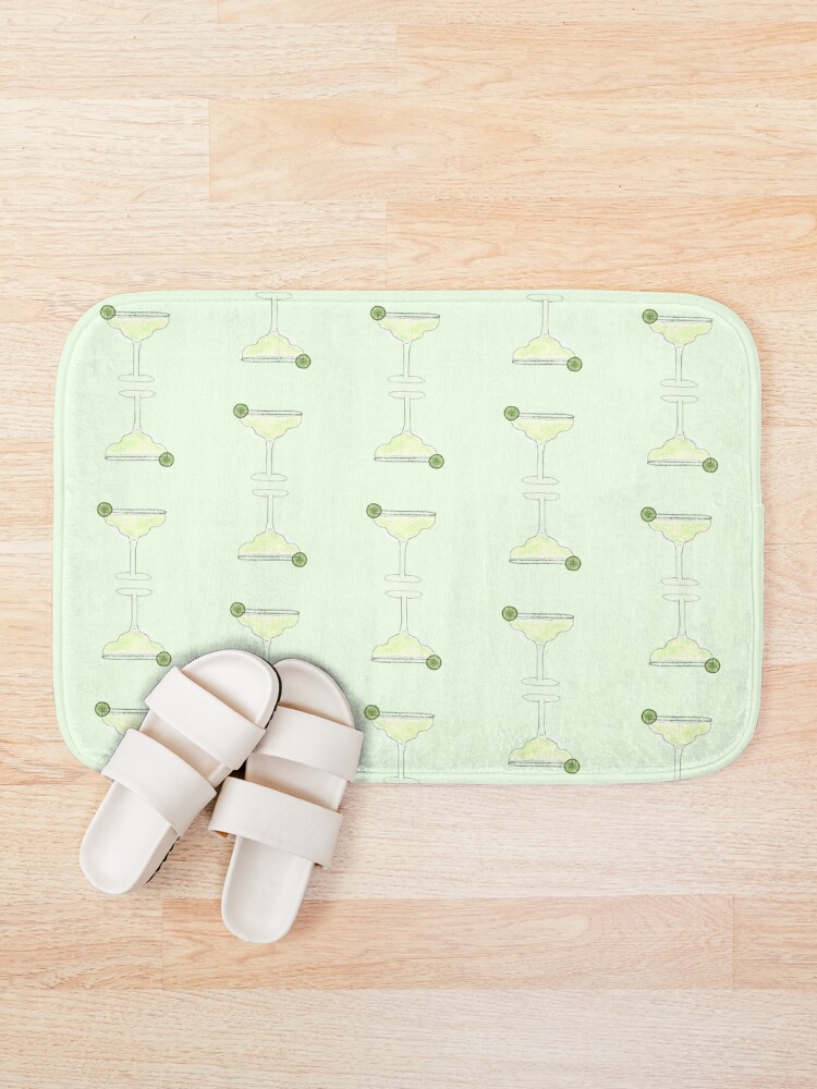 Thumbnail 1 of 6, Bath Mat, Margarita designed and sold by Rae-Rabbs.