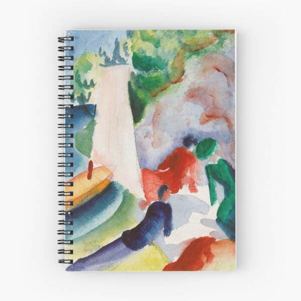 Item preview, Picnic on the Beach (1913) By August Macke designed and sold by Designedbysm.