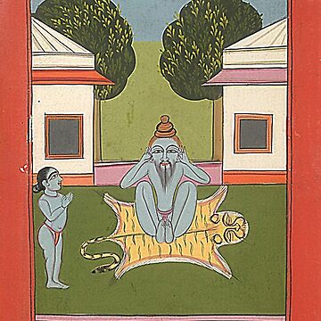 Hatha Yoga from the Joga Pradīpikā (19th century) Poster for Sale