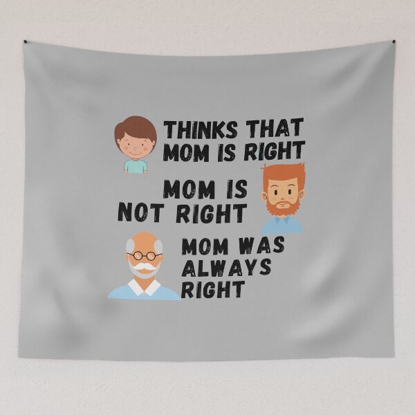 Item preview, Stages of a man - Mom is always right designed and sold by Marharyta Ushakova.