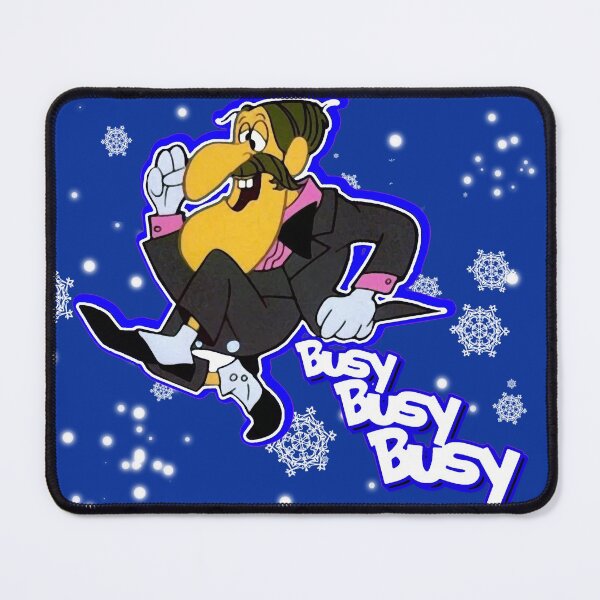 Item preview, busy busy busy magician holiday christmas retro tribute designed and sold by 90snerd.