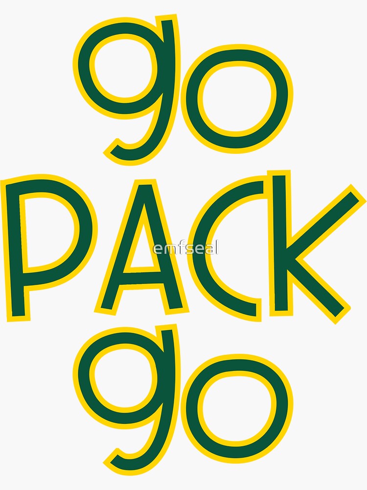 Green Bay Packers Stickers for Sale