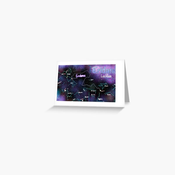 Item preview, Eridanus Night Sky Constellation Location designed and sold by Lunaria Sakusa.