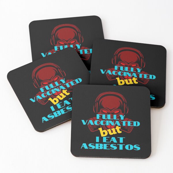 Item preview, Fully Vaccinated But I Eat Asbestos designed and sold by GoPublicTeam.