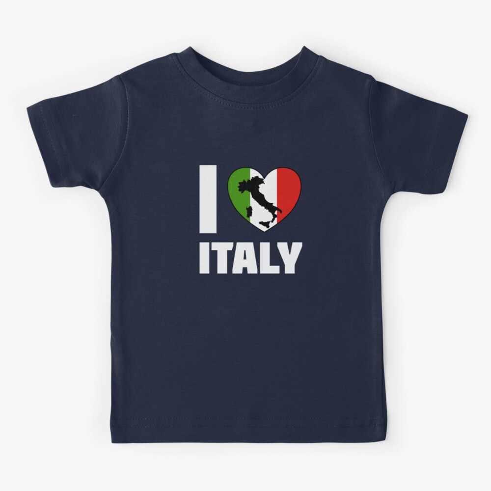  P.S. I Love Italy God Made Me Italian Cute Infant T