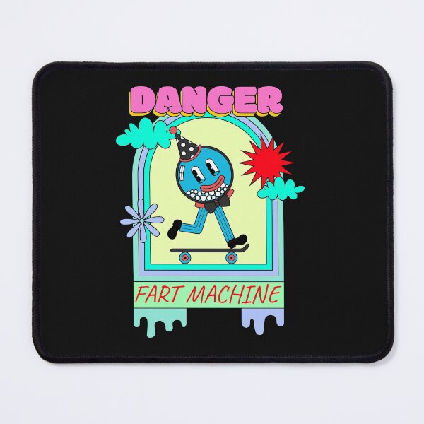 Item preview, Danger Fart Machine Skate Farter Funny T-Shirt designed and sold by BestCoolStuff.
