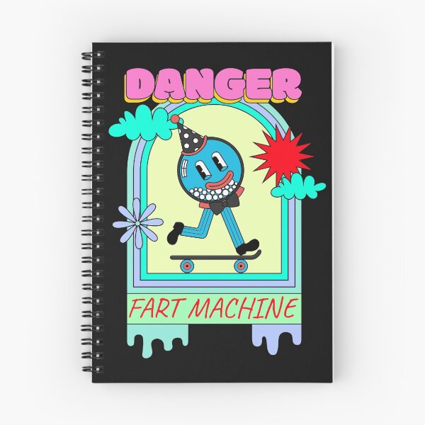 Item preview, Danger Fart Machine Skate Farter Funny T-Shirt designed and sold by BestCoolStuff.
