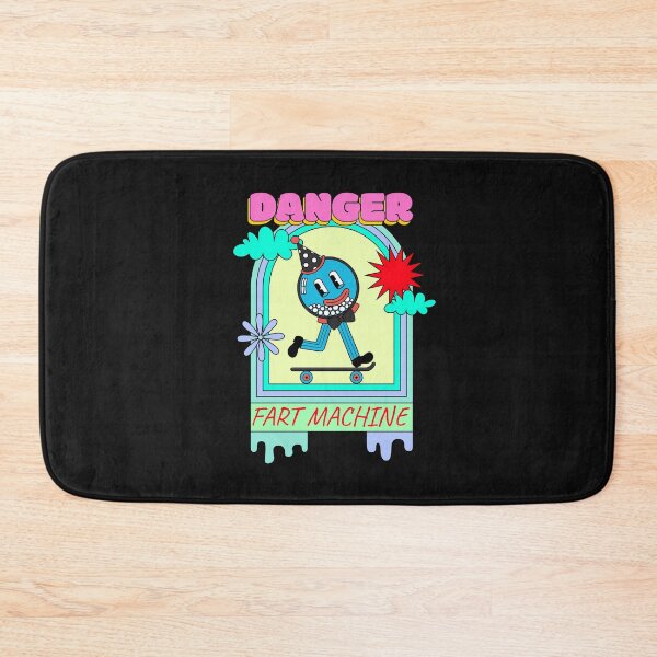 Item preview, Danger Fart Machine Skate Farter Funny T-Shirt designed and sold by BestCoolStuff.