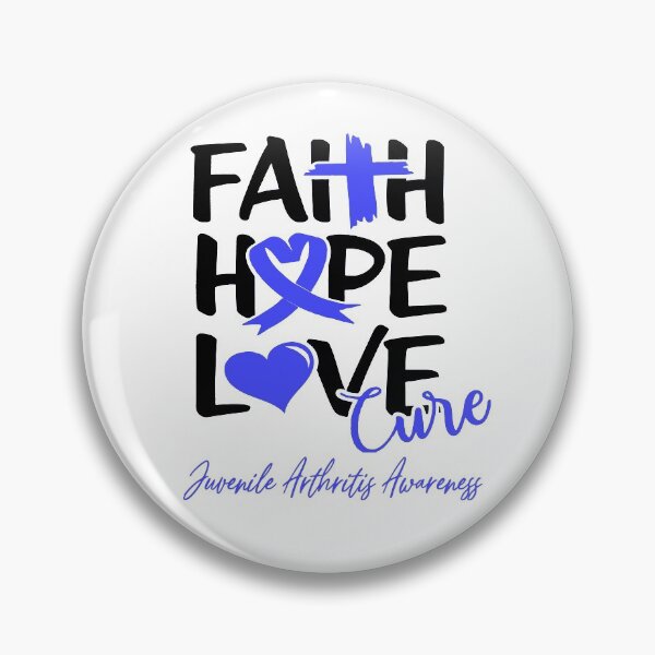 Item preview, Faith Hope Love Cure Juvenile Arthritis Awareness designed and sold by Grooffos.