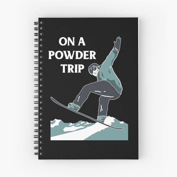 Item preview, Snowboarding Winter Sports / Snowboarder Snow Powder Trip design designed and sold by CreatedByHeidi.