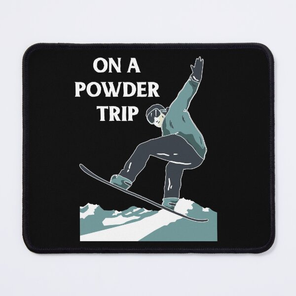 Item preview, Snowboarding Winter Sports / Snowboarder Snow Powder Trip design designed and sold by CreatedByHeidi.