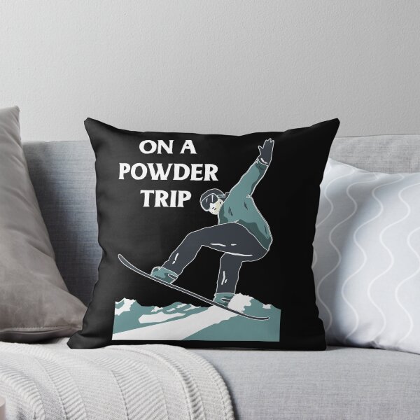 Item preview, Snowboarding Winter Sports / Snowboarder Snow Powder Trip design designed and sold by CreatedByHeidi.
